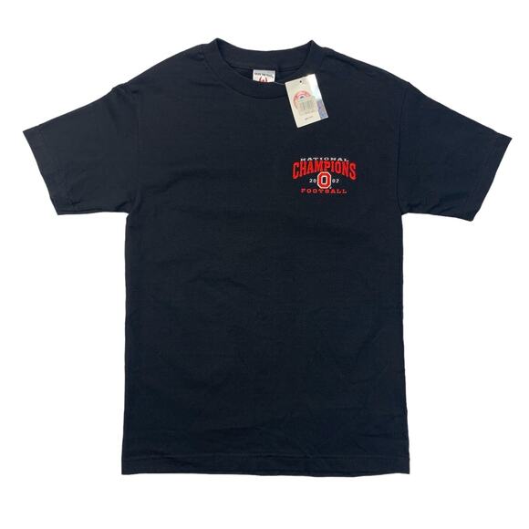 Vintage Ohio State Buckeyes 2002 National Champions T Shirt Mens Small Made USA - Picture 1 of 10